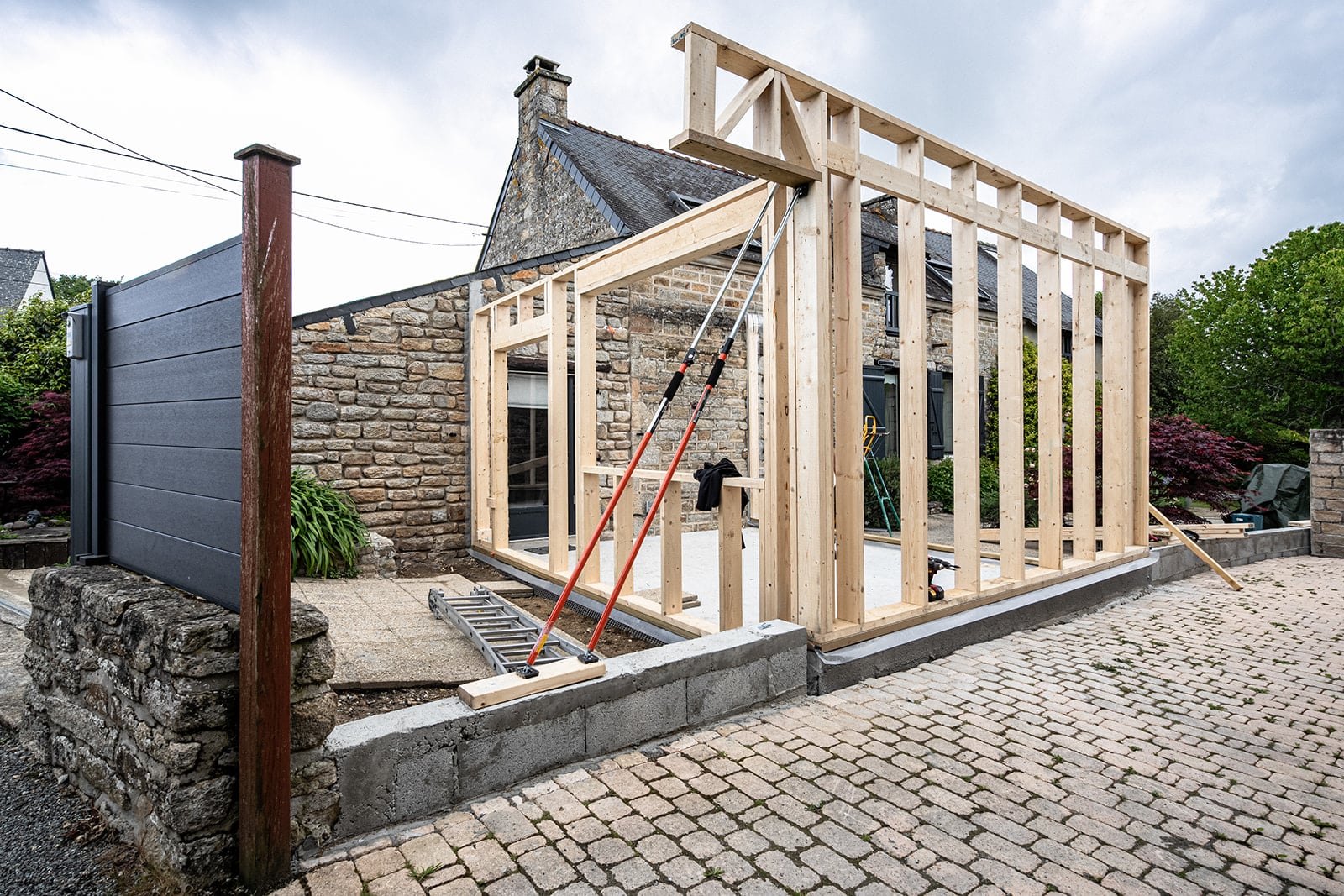 extension bois vannes