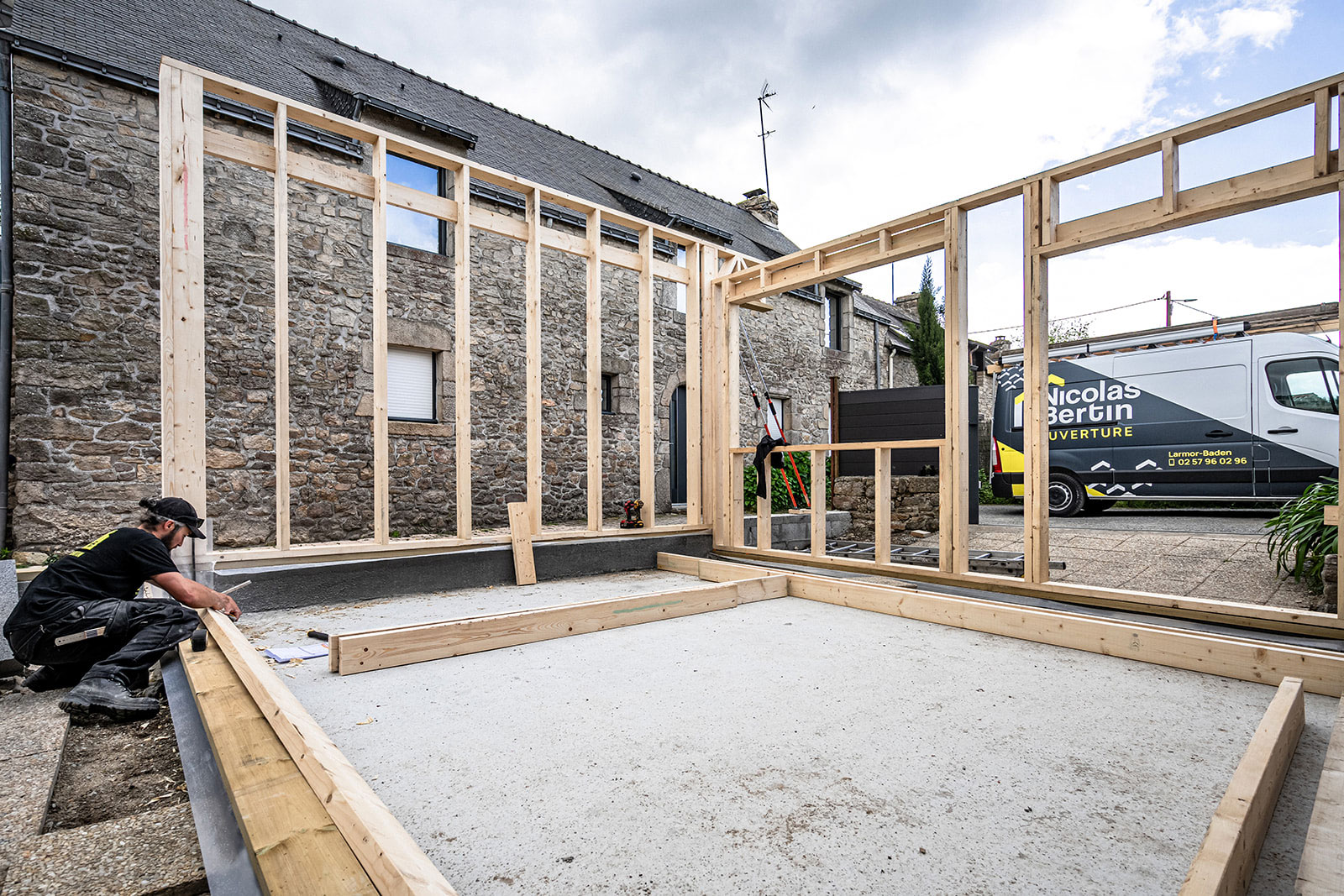 extension bois vannes