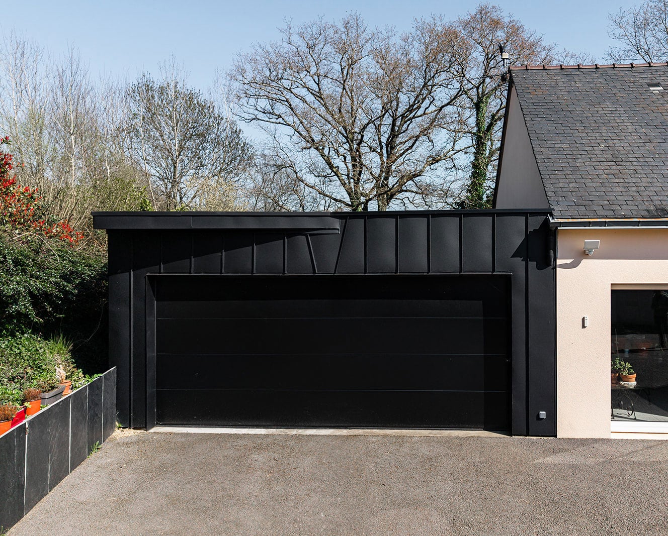 extension garage vannes